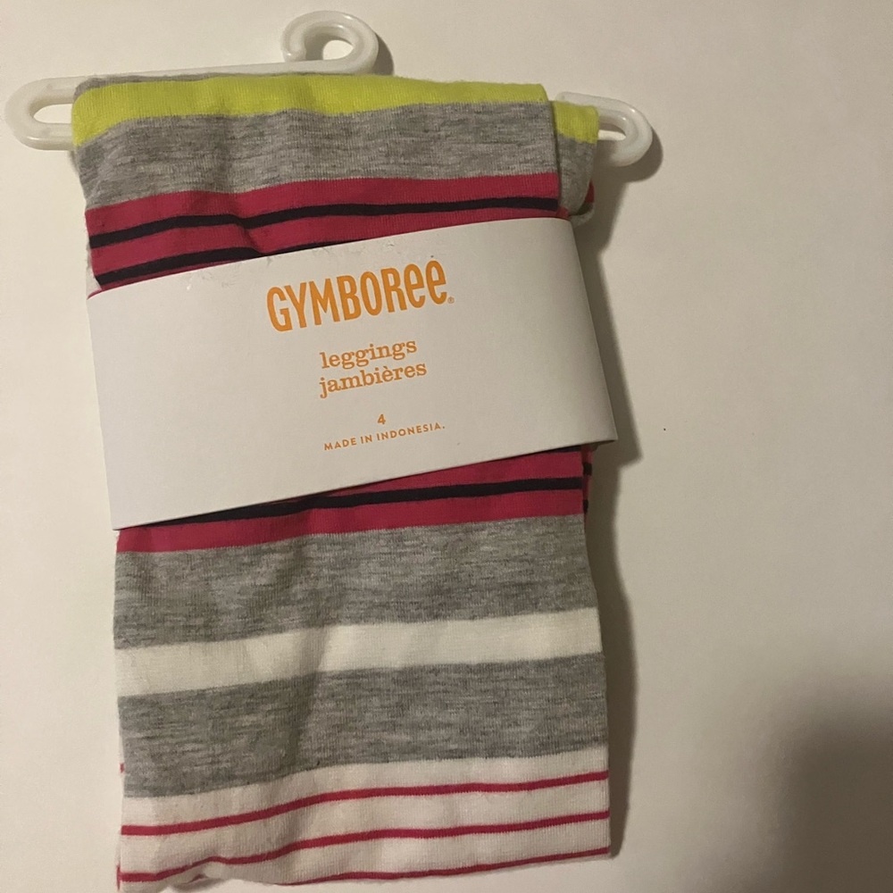 NWT Girls striped leggings